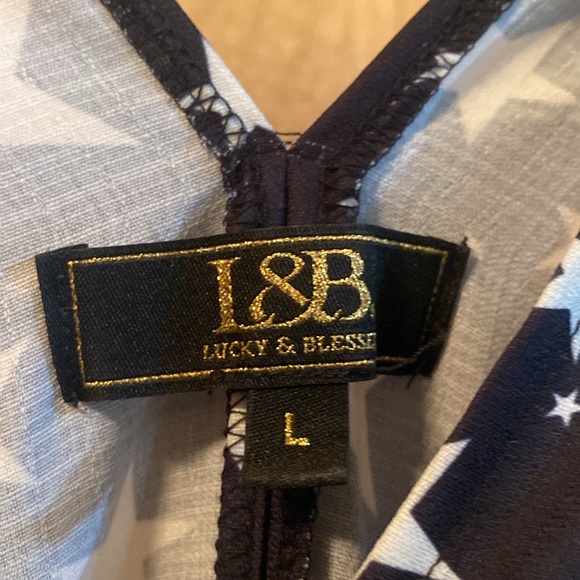 L&B Stars/Stripes Dress - Picture 4 of 6